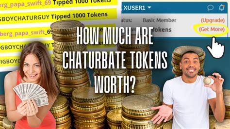 how much are tokens worth on chaturbate|Chaturbate Tokens Calculator 